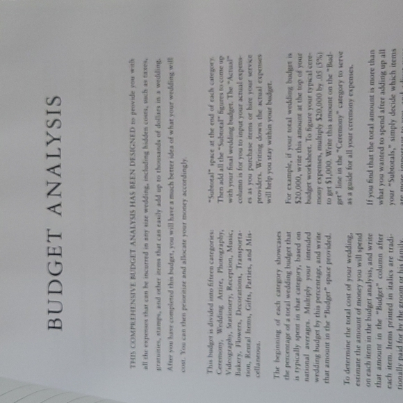 Wedding planner workbook & Organizer - Picture 4 of 7